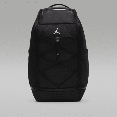 Jordan backpack with shoe on bottom shop